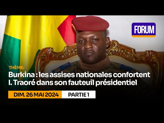 ⁣Burkina : les assises nationales confortent I.Traoré dans son fauteuil présidentiel