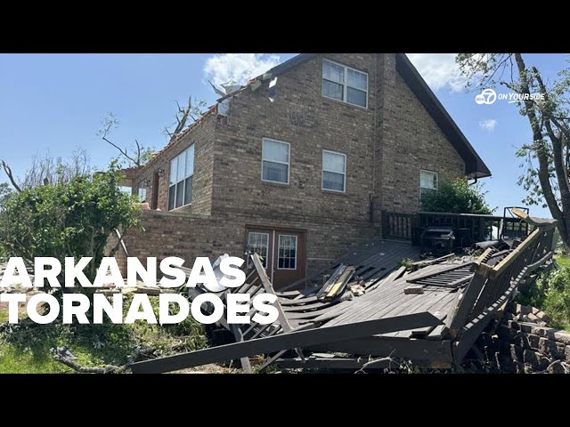 ⁣Multiple fatalities after tornadoes hit parts of Arkansas