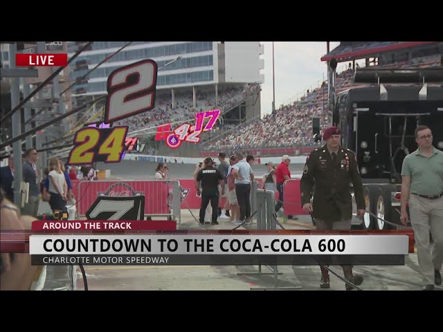 ⁣Around the Track: Coca-Cola 600 at Charlotte Motor Speedway