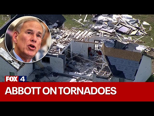 ⁣LIVE: Texas officials give update on tornado damage | FOX 4