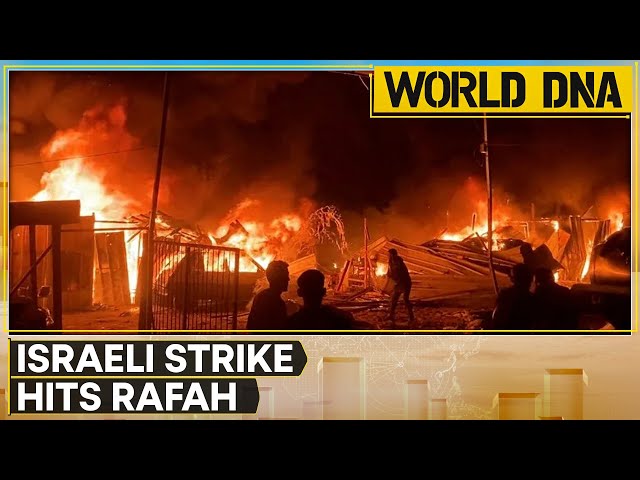 ⁣Israel-Hamas war: Israeli airstrikes kill at least 35 in Rafah | World DNA Live | WION