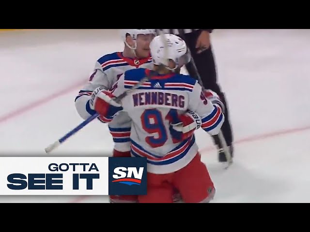 ⁣GOTTA SEE IT: Alex Wennberg Lifts Rangers To Game 3 Win In OT