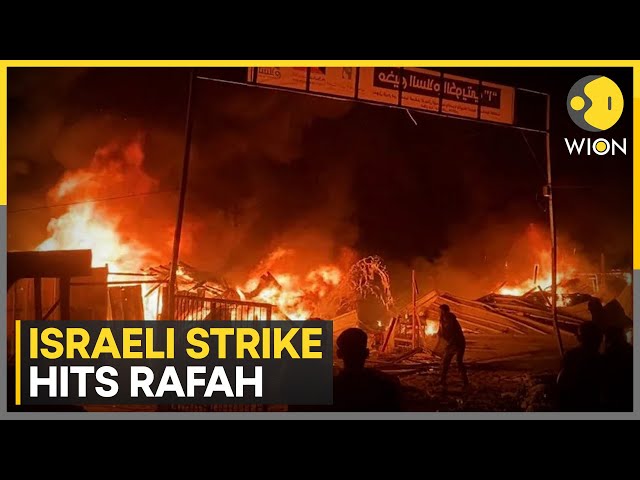 ⁣Israel-Hamas war: Israeli airstrikes kill at least 35 in Rafah | Israel says Hamas commander struck