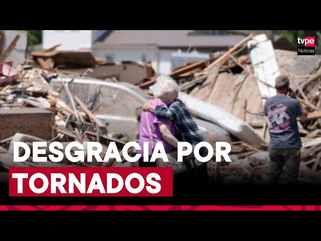 EE. UU.: al menos una decena de fallecidos dejan tormentas y tornados