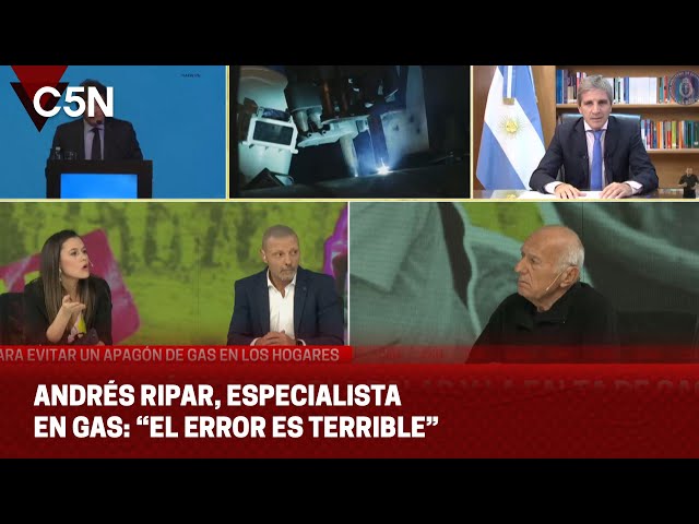 ⁣ANDRÉS RIPAR criticó la POLÍTICA ENÉRGETICA del GOBIERNO