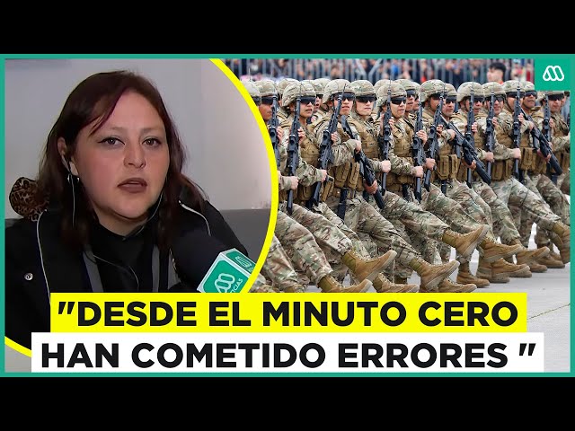 ⁣"Desde el minuto cero han cometido errores": Madre de conscripto tras detención de diligen