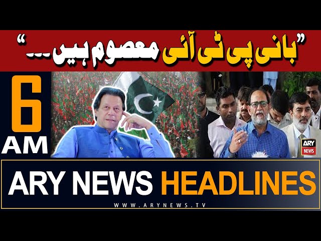 ⁣ARY News 6 AM Headlines 27th May 2024 | Rohale Asghar's Comments PTI Chief
