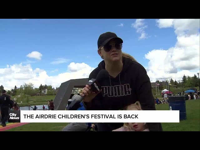 ⁣The Airdrie Children's Festival is back