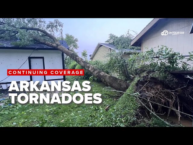 ⁣Deadly Tornado hits Marion County, Arkansas