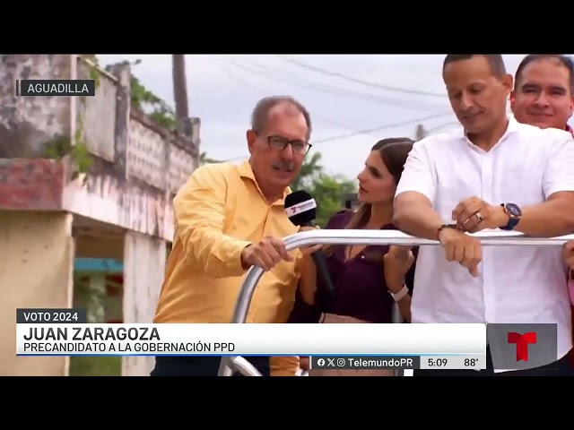 ⁣Juan Zaragoza se reúne con sus seguidores en Aguadilla