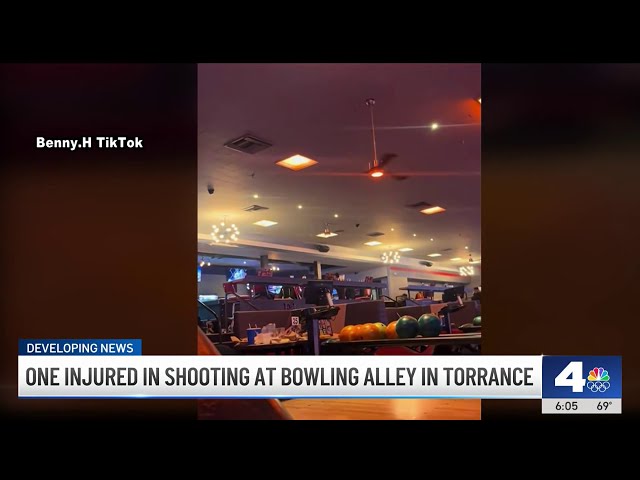 ⁣One person hurt in shooting at Torrance bowling alley