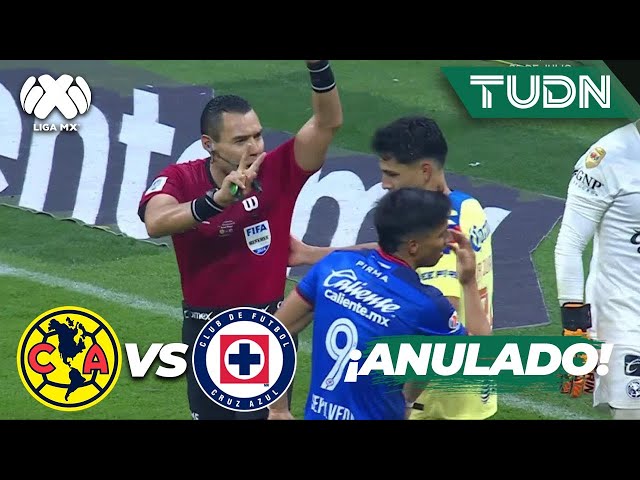 ⁣¡ANULADO! Cruz Azul CANTABA EL GOL | América 0-0 Cruz Azul | CL2024 - Liga Mx Final | TUDN