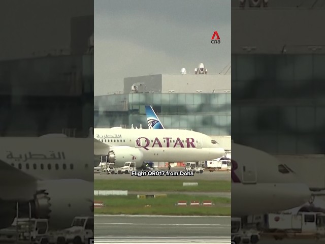 ⁣12 injured after Qatar Airways flight hits turbulence