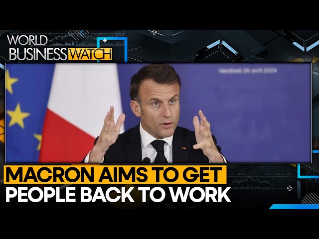 ⁣France cuts jobless benefits by 17% to increase workforce participation | WION World Business Watch