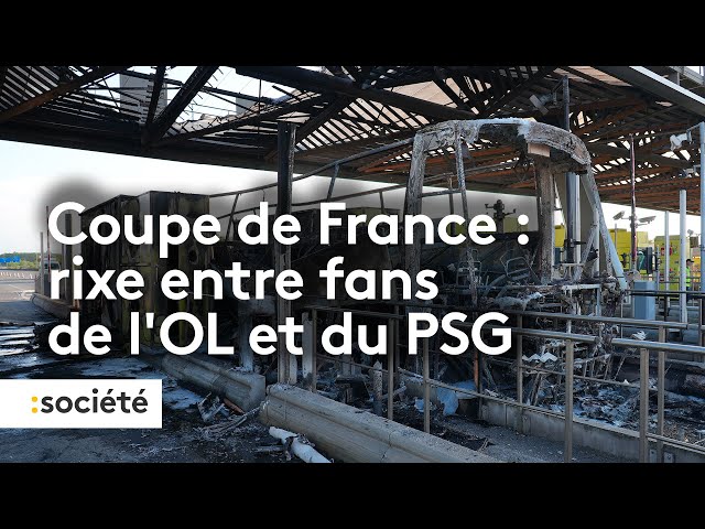 Coupe de France : une rixe entre supporters de l'OL et du PSG fait une trentaine de blessés lég