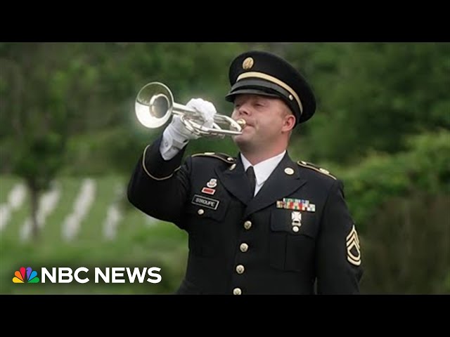 ⁣Army bugler prepares for ‘highest honor,’ playing taps at Normandy to mark 80th anniversary of D-Day