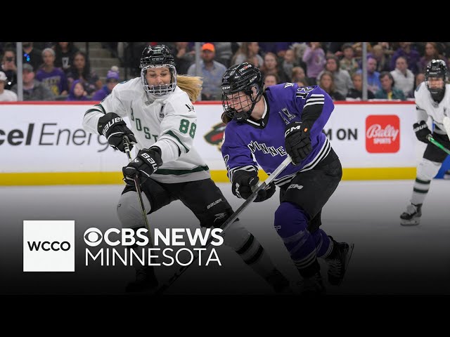 ⁣Minnesota PWHL loses to Boston in 2nd OT in Game 4 of championship series