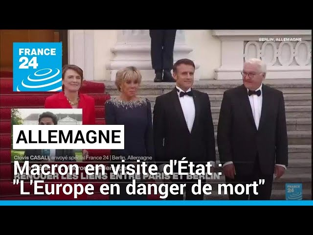 ⁣Macron en Allemagne : renouer les liens entre Paris et Berlin • FRANCE 24
