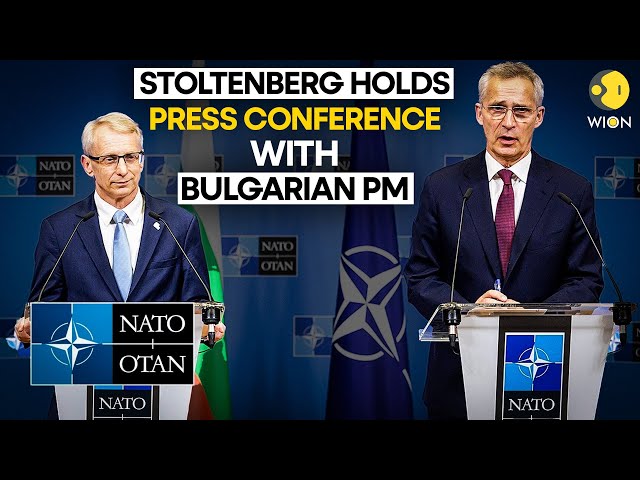 ⁣Stoltenberg LIVE: Stoltenberg press conference with caretaker Bulgarian PM | WION LIVE