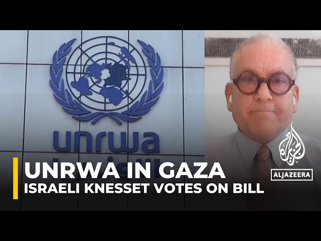 ⁣Israeli Knesset votes to approve bill that would designate UNRWA a terror organisation