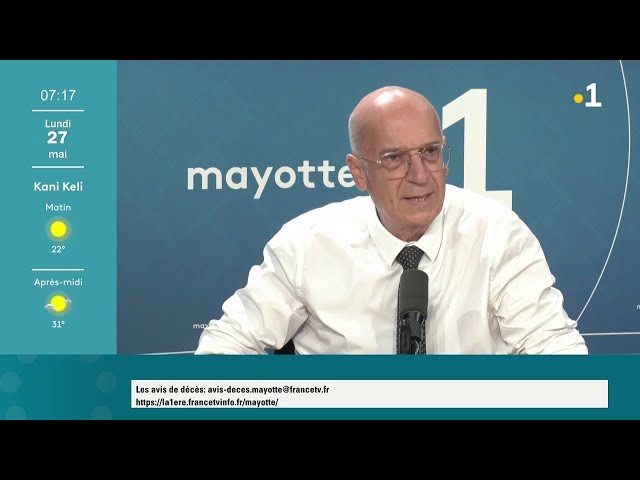 ⁣Jean-Mathieu Defour, directeur du Centre Hospitalier de Mayotte, était l’invité de Zakweli ce lundi