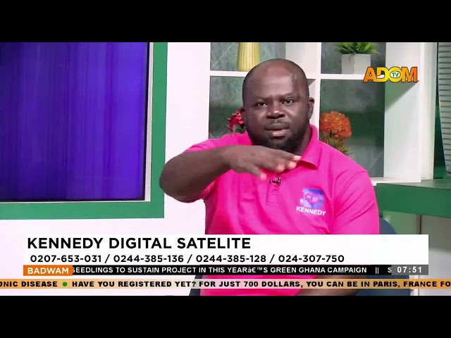 ⁣Kennedy Digital Satelite - Badwam Afisem on Adom TV (27-05-24)