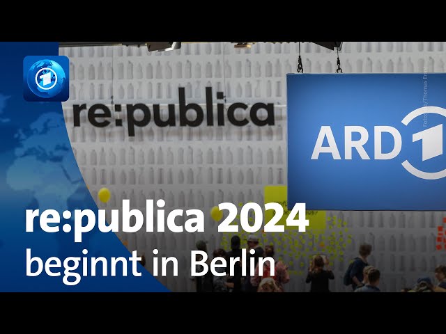 ⁣Digitalkonferenz re:publica startet in Berlin
