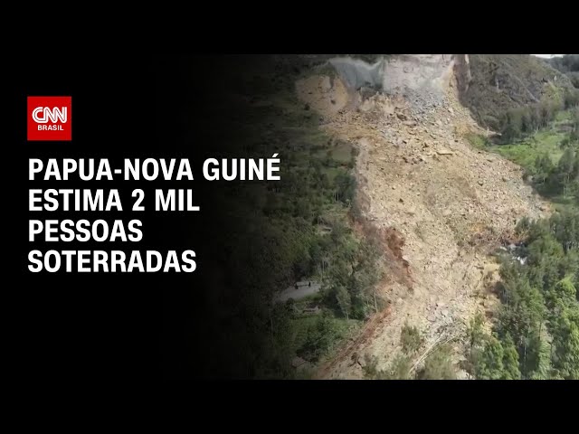 ⁣Papua-Nova Guiné estima 2 mil pessoas soterradas | CNN NOVO DIA