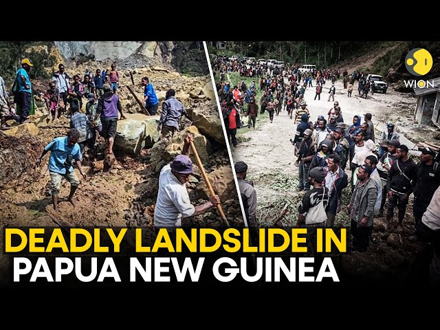 ⁣Papua New Guinea landslide LIVE: 2,000 people buried alive in deadly landslide, rescue missions on