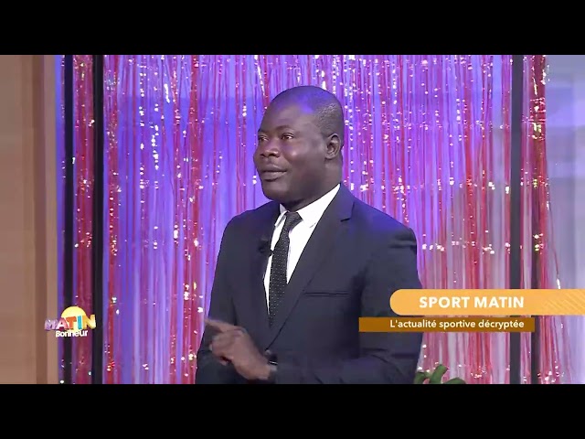 ⁣Sport matin _ N'Gamblé Konate décrypte l'actualité sportive