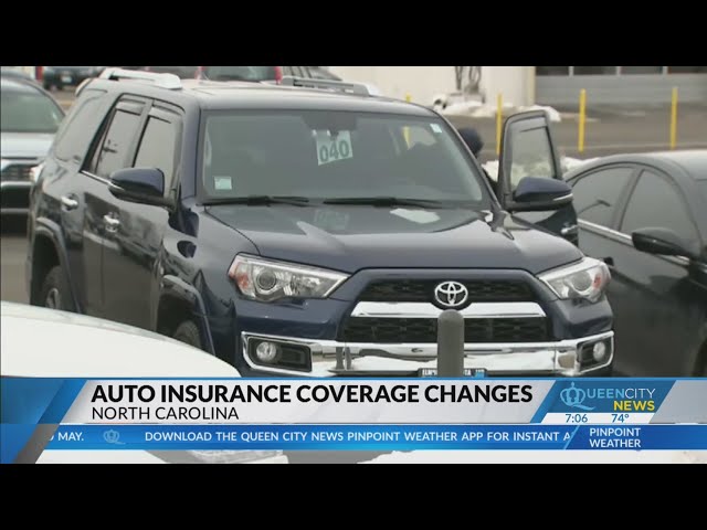 ⁣NC auto insurance requirements will change in 2025