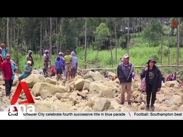 ⁣More than 2,000 people believed to be buried alive in Papua New Guinea landslide