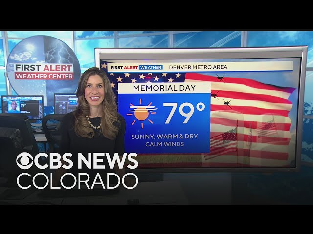 ⁣Denver weather: Warm, dry weather with highs near 80