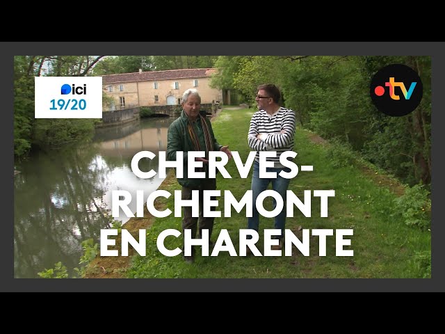 ⁣Itinéraire bis à Cherves-Richemont en Charente