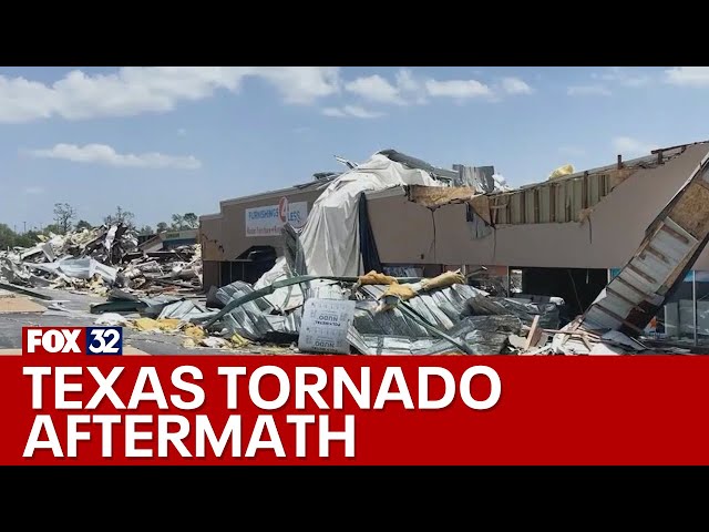 ⁣Texas tornado leaves 7 dead, more than 100 injured