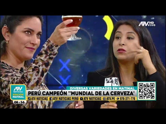 Perú gana medalla de oro en el 'Mundial de la Cerveza'