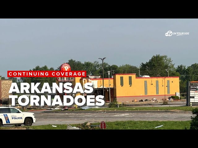 Deadly tornado outbreak leaves at least 8 dead in Arkansas