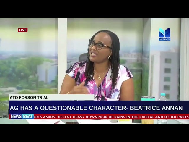 ⁣AG has a questionable character------Beatrice Annan