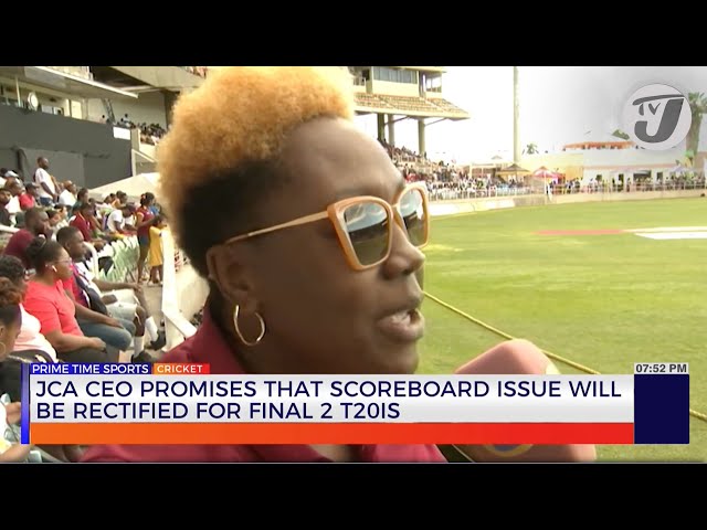 ⁣JCA CEO Promises that Scoreboard Issue will be Rectified for Final 2 T20