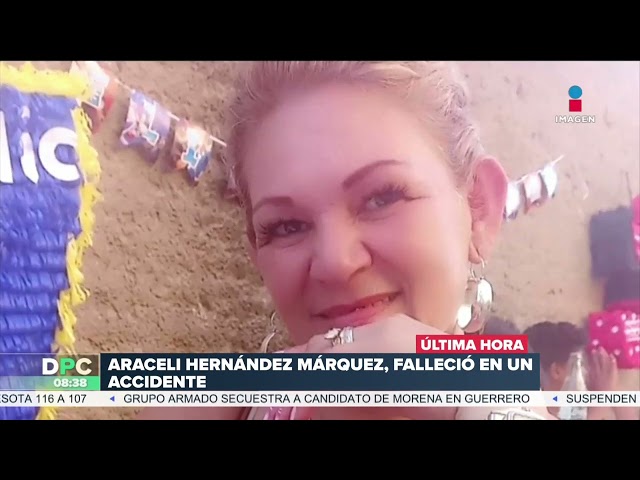 ⁣Araceli Hernández, madre buscadora, fallece en un accidente