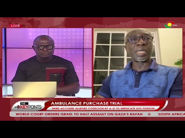 ⁣#TheKeyPoints: Ambulance Purchase Trial | The court cannot be used for vengeance - Kpebu
