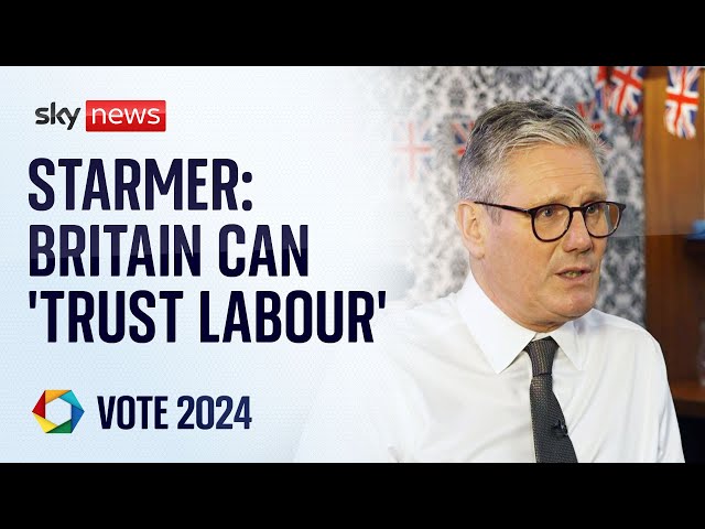 ⁣Sir Keir Starmer: 'Country first, party second' the Labour leader tells Sky News