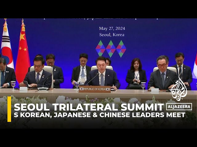 ⁣China urges South Korea, Japan to uphold free trade at three-way summit