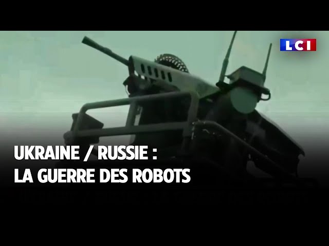 ⁣Ukraine / Russie : la guerre des robots