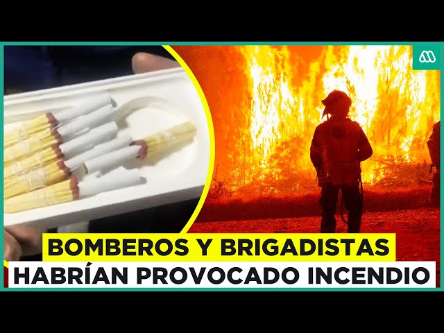 ⁣Bomberos y brigadistas habrían provocado incendio para ganar dinero en horas extras