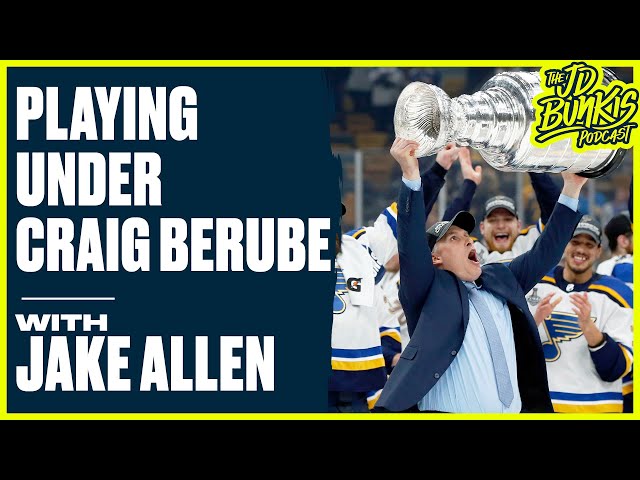 ⁣Jake Allen on Playing Under Craig Berube | JD Bunkis Podcast