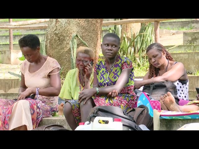 ⁣Several pilgrims arrived at Namugongo shrine, Anglican site