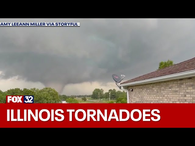 ⁣2 tornadoes confirmed in Southern Illinois