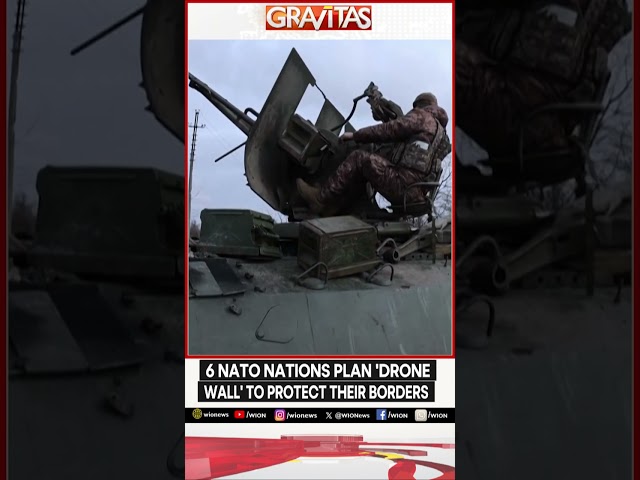 ⁣Gravitas: NATO builds 'drone wall' against Russia | Gravitas Shorts