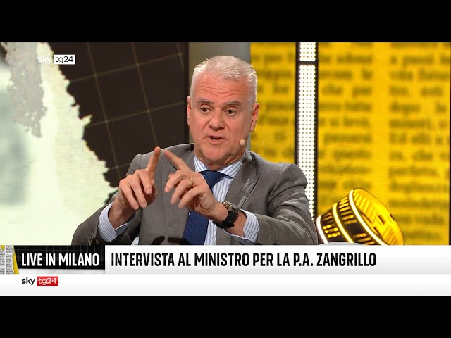 ⁣Live In Milano, intervista al ministro Paolo Zangrillo